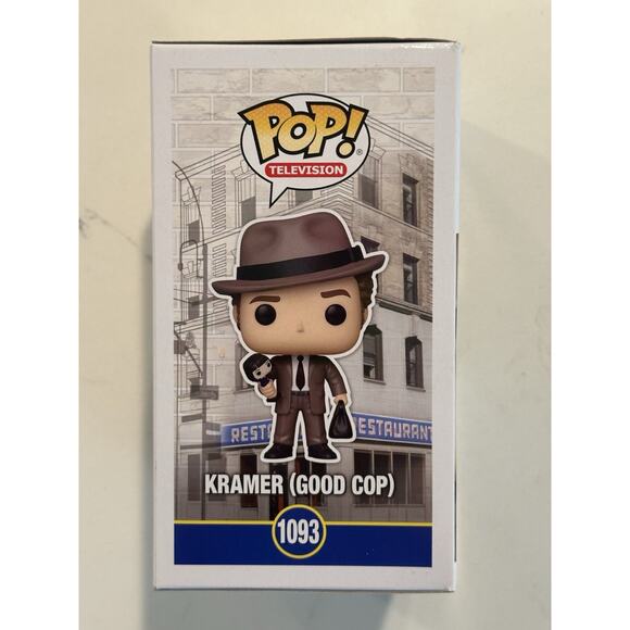 Funko Pop Seinfeld Kramer Good Cop 1093 Vaulted New #2 - Picture 4 of 9